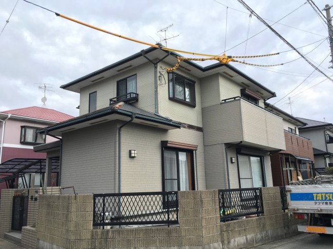 福岡市早良区Ｙ様邸外壁屋根塗装工事